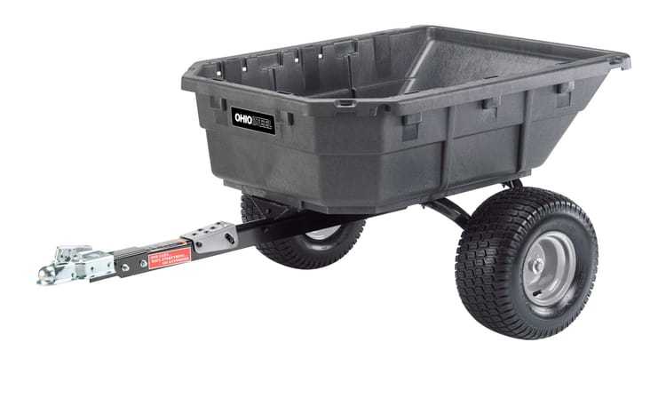 15 Cu Ft Poly Swivel ATV Cart 4048PS-ATV